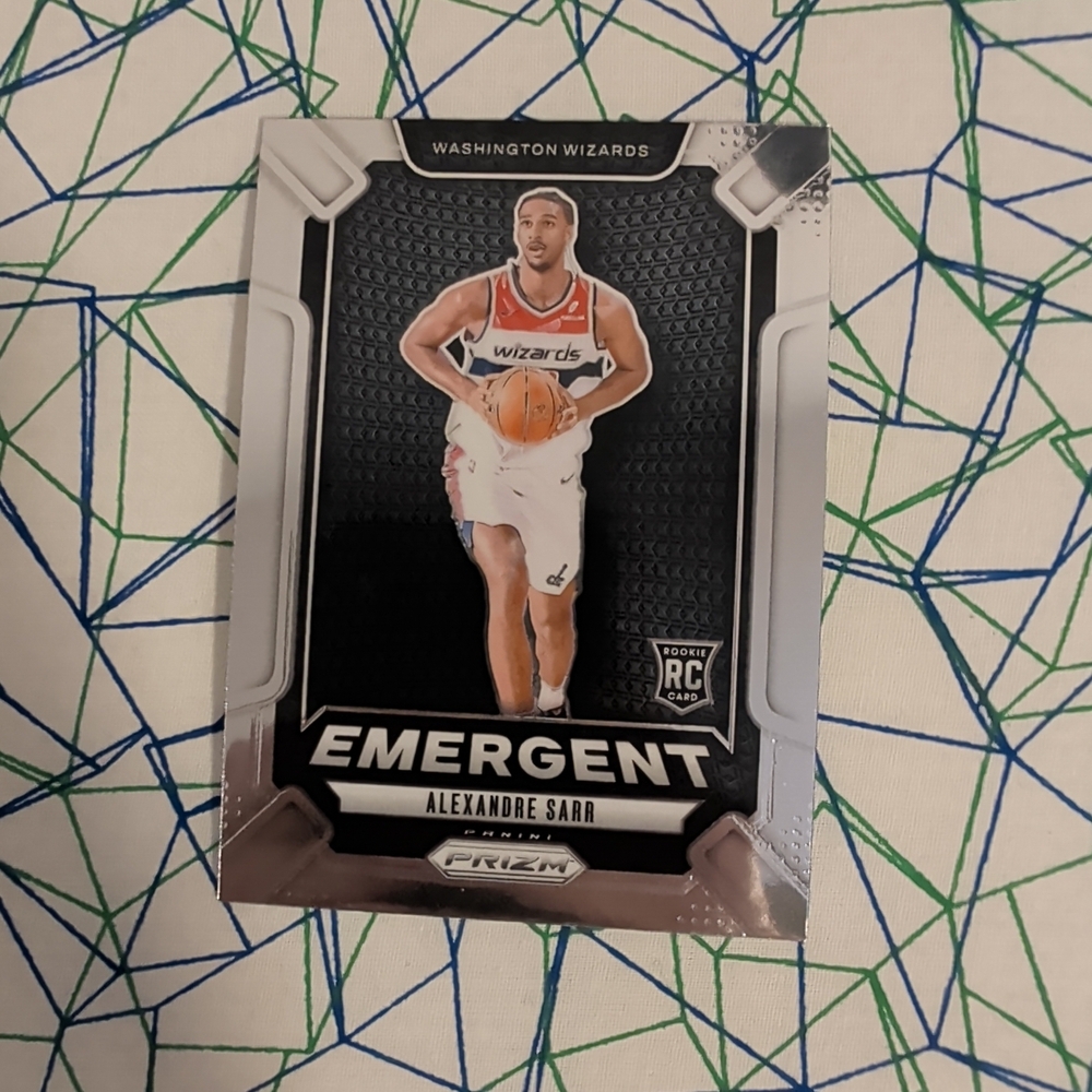 Panini Washington Wizards Card - Red and White